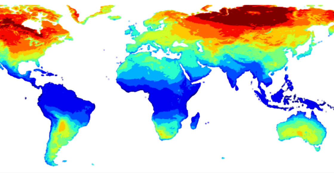 Intensity of lights at night for the the UK measured by satellites